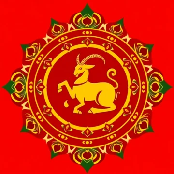 Capricorn rashi icon